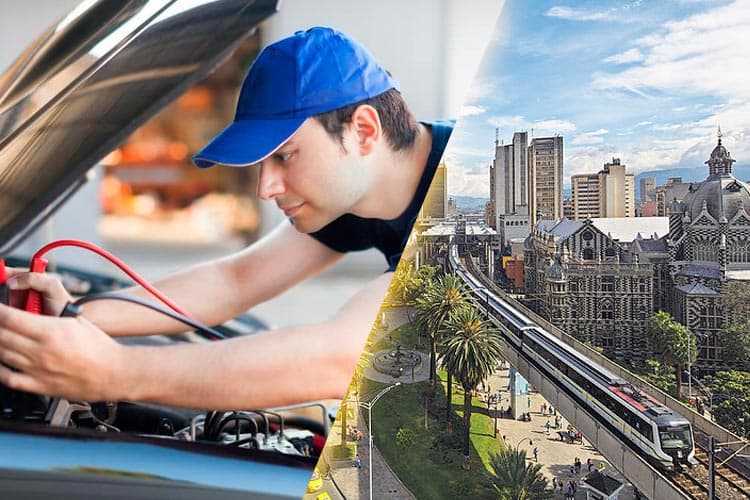 baterías a domicilio en Medellín