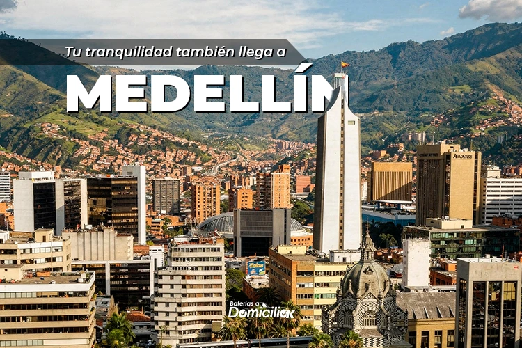 Baterias a domicilio medellin