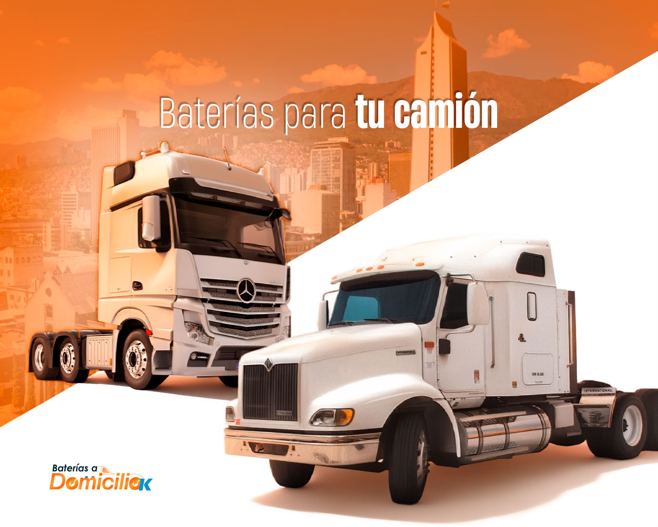 Baterías para camiones y flotas