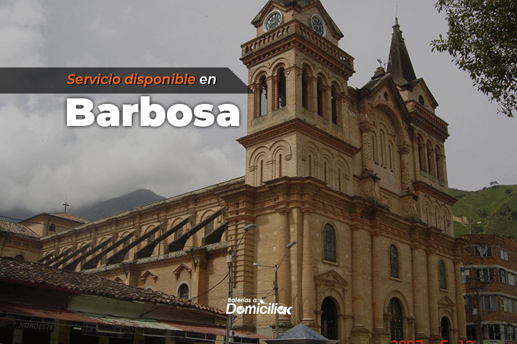 Baterías a domicilio en Barbosa