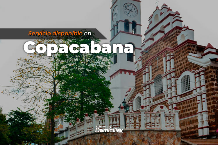 Baterías a domicilio en Copacabana