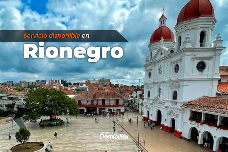 Baterías a domicilio en Rionegro