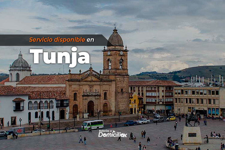 Baterías a domicilio en Tunja