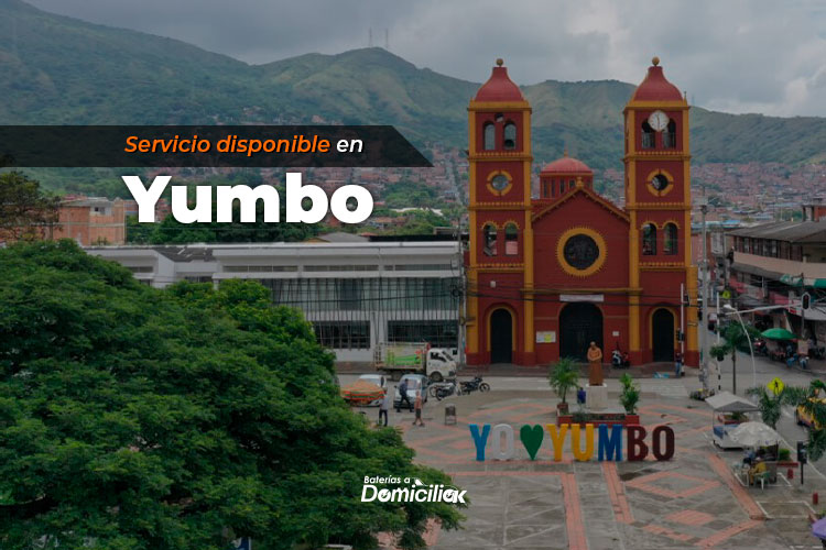 Baterías a domicilio en Yumbo